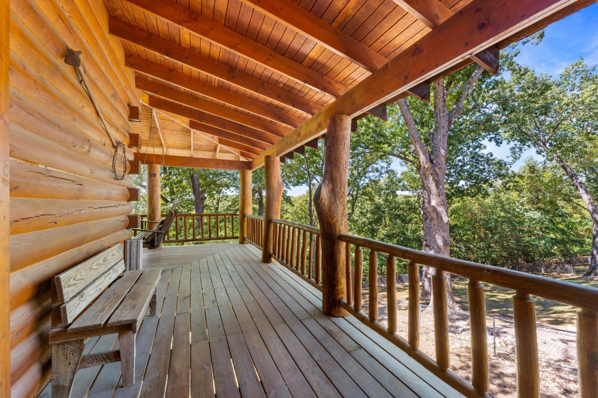 The Lazy K Cabin Cabin Branson Exterior foto